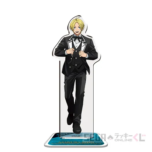 C賞-3 アクリルスタンド 朝倉 シン [本体:約W4.3cm×H11cm 台座:約W4.5cm×H4.5cm]