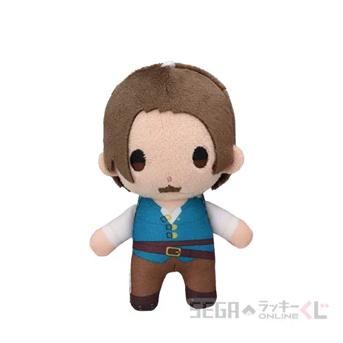 C賞-4 ぽわぽわぬいぐるみマスコット フリン・ライダー [約11×6cm]