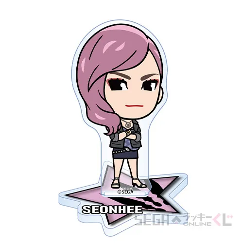E賞-11 みんな集合！イラスト アクリルスタンド (ソンヒ) [本体 : 約W4×H7cm 台座 : 約W5×H5cm]