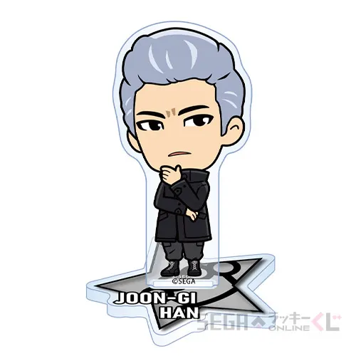 E賞-5 みんな集合！イラスト アクリルスタンド (ハン・ジュンギ) [本体 : 約W4×H7cm 台座 : 約W5×H5cm]