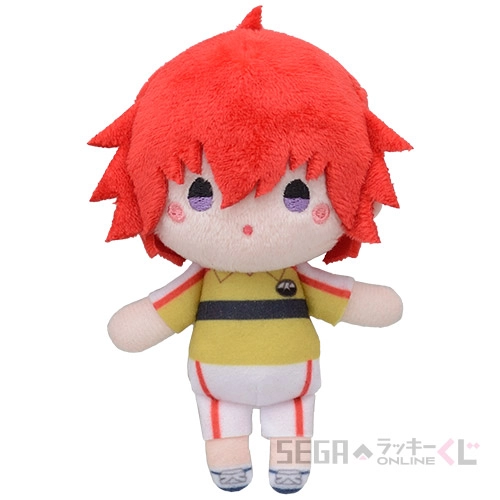 C賞-5 ぽわぽわ ぬいぐるみマスコット 丸井ブン太 [約10×5cm]