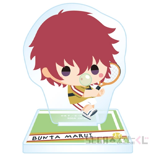 E賞-7 ミニアクリルスタンド 丸井ブン太 [約4×3.5cm]