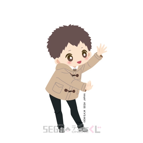 F賞-5 ステッカーセット 山田太郎 [約7-8×3.5-5cm]