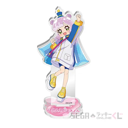 D賞-1 アクリルスタンド いつものかわいいぷにる [本体:約W8.1×H15.2cm 台座:約W6×D6cm]