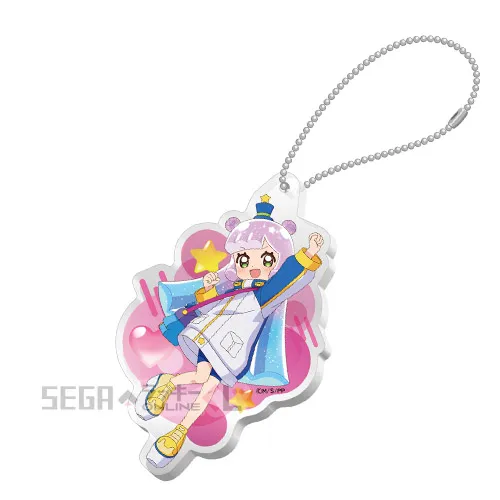 E賞-1 アクリルキーホルダー いつものかわいいぷにる A [約W6×H9.6cm]