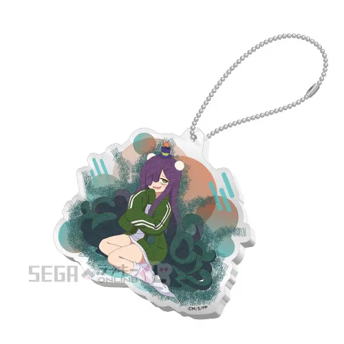 E賞-5 アクリルキーホルダー 世界のどんなゴミよりもかわいくないぷにる A [約W7.8cm×H7.5cm]