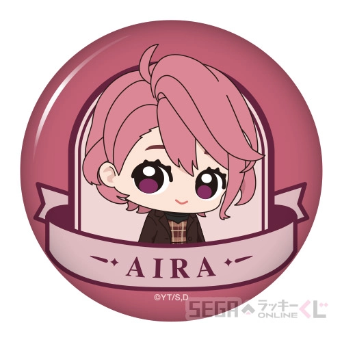 F賞-7 缶バッジ アイラ [全長約7.5cm]