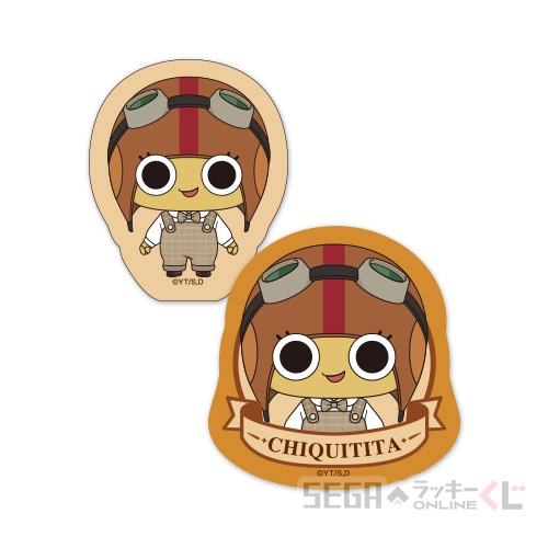 G賞-11 ステッカーセット チキチータ [全長約4~7.5cm]