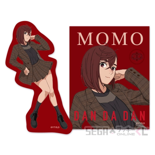 G賞-1 ステッカーセット モモ A [全長約4~7.5cm]