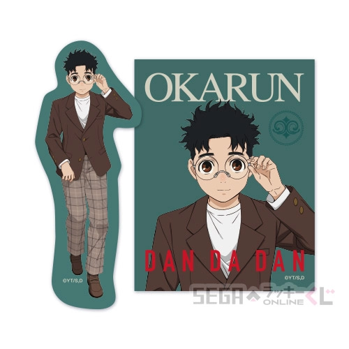 G賞-2 ステッカーセット オカルン A [全長約4~7.5cm]