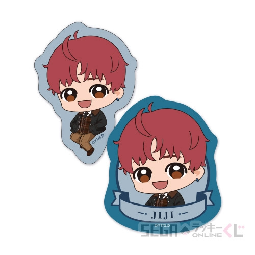 G賞-6 ステッカーセット ジジ B [全長約4~7.5cm]
