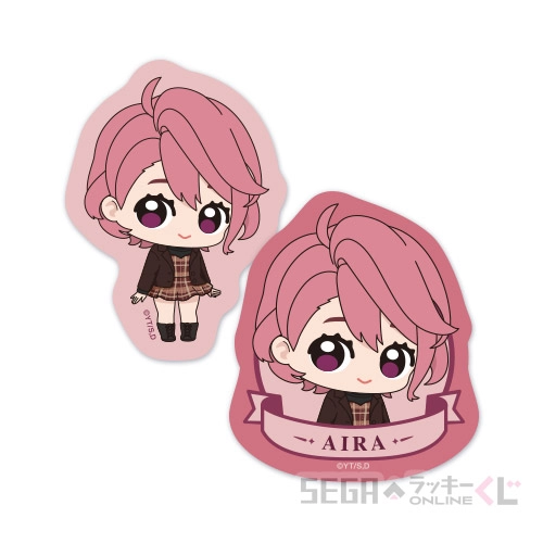 G賞-7 ステッカーセット アイラ [全長約4~7.5cm]