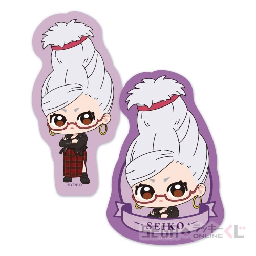 G賞-8 ステッカーセット 星子 [全長約4~7.5cm]