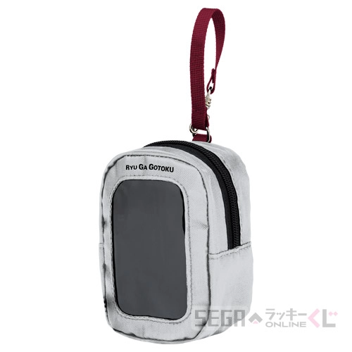 D賞-1 ウィンドウポーチ 桐生一馬 [全長約11.5cm]