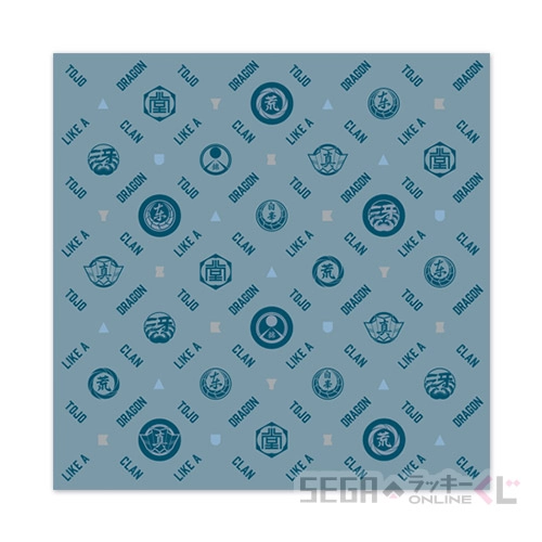 I賞-14 デザインハンカチ デザインN [全長約30cm]