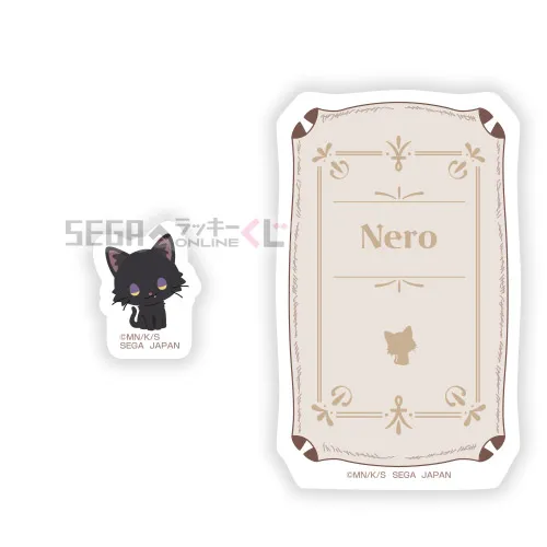 F賞-2 ステッカーセット ネロ [全長約2~6cm]