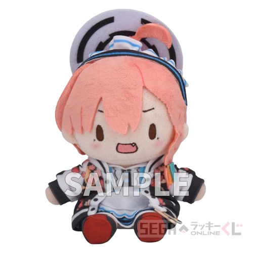 B賞-1 ふわぷち ミニぬいぐるみ ネル [全長約12cm]