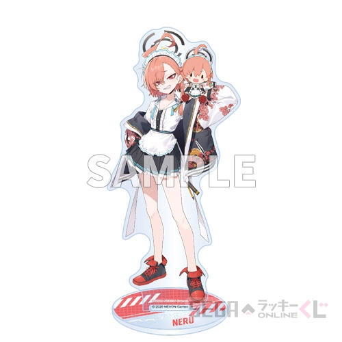 C賞-1 ふわぷち アクリルスタンド ネル [全長約15~16cm]