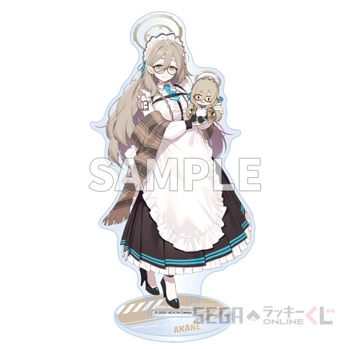 C賞-4 ふわぷち アクリルスタンド アカネ [全長約15~16cm]