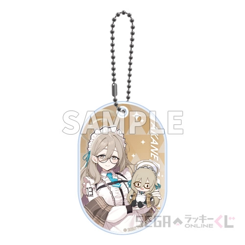 E賞-7 ふわぷち アクリルチャーム アカネ A [全長約6cm]