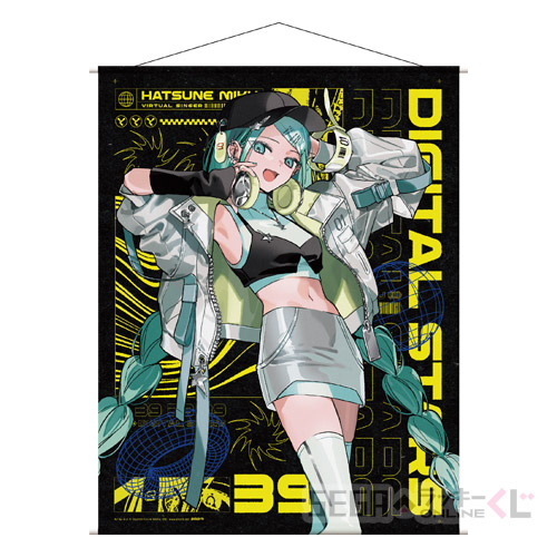 B賞 B2タペストリー 初音ミク DJ Ver.(全2種)
