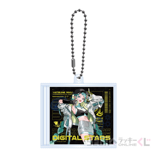 E賞 CD風アクリルキーホルダー 初音ミク DJ Ver. 等身A(全8種)