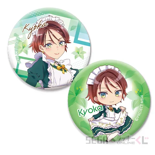 E賞-3 コレクション缶バッジ ２柄セット C [全長約5cm]