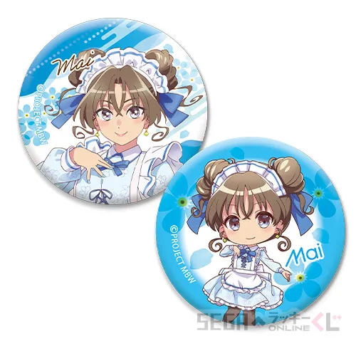 E賞-5 コレクション缶バッジ ２柄セット E [全長約5cm]