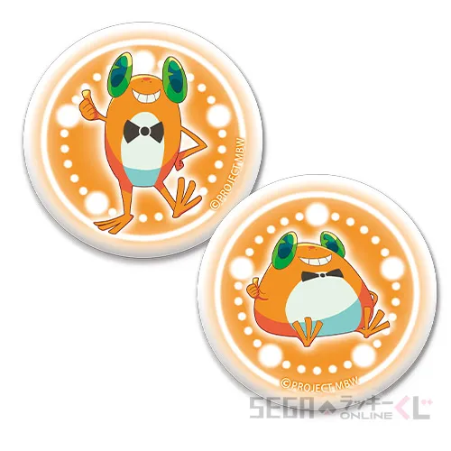 E賞-7 コレクション缶バッジ ２柄セット G [全長約5cm]