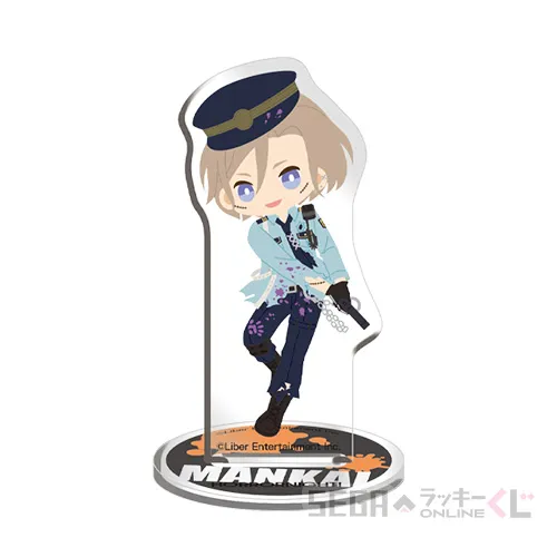 D賞-13 ミニアクリルスタンド 摂津 万里 [全長約6~7cm]