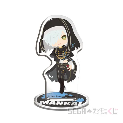 D賞-21 ミニアクリルスタンド 御影 密 [全長約6~7cm]