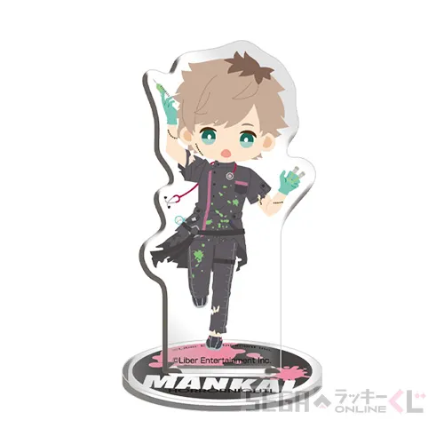 D賞-3 ミニアクリルスタンド 皆木 綴 [全長約6~7cm]