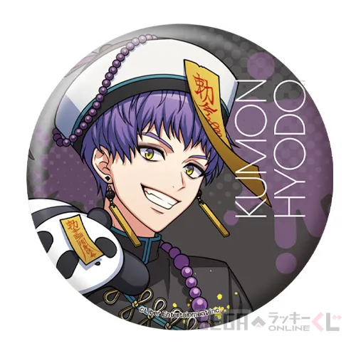 E賞-2 描き下ろし缶バッジ 兵頭 九門 [全長約7.5cm]