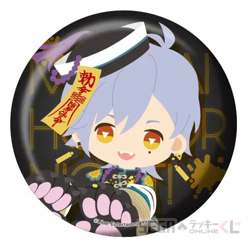 F賞-10 デフォルメ缶バッジ 斑鳩 三角 [全長約7.5cm]