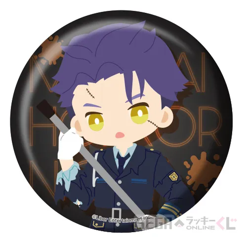 F賞-14 デフォルメ缶バッジ 兵頭 十座 [全長約7.5cm]