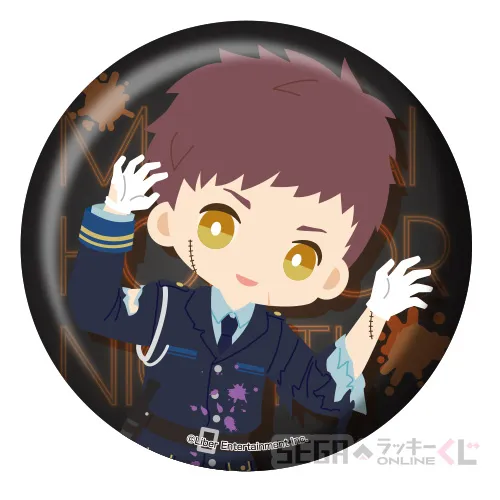 F賞-16 デフォルメ缶バッジ 伏見 臣 [全長約7.5cm]