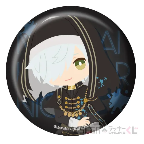 F賞-21 デフォルメ缶バッジ 御影 密 [全長約7.5cm]