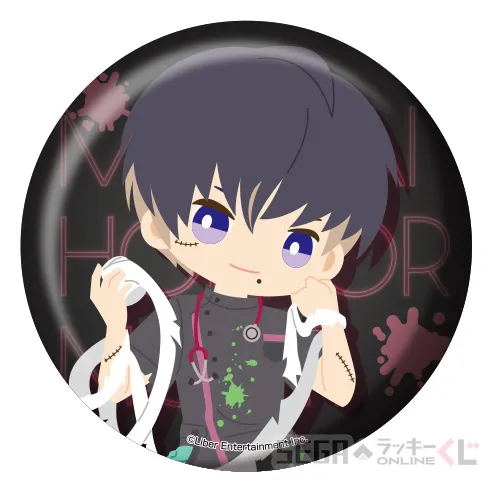 F賞-2 デフォルメ缶バッジ 碓氷 真澄 [全長約7.5cm]