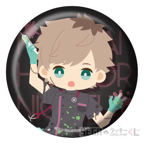 F賞-3 デフォルメ缶バッジ 皆木 綴 [全長約7.5cm]