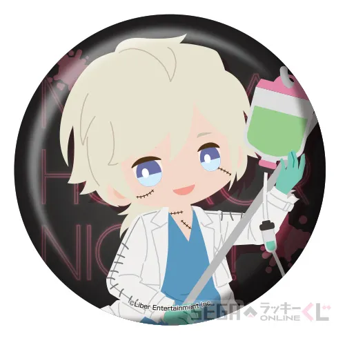 F賞-5 デフォルメ缶バッジ シトロン [全長約7.5cm]