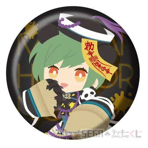 F賞-8 デフォルメ缶バッジ 瑠璃川 幸 [全長約7.5cm]