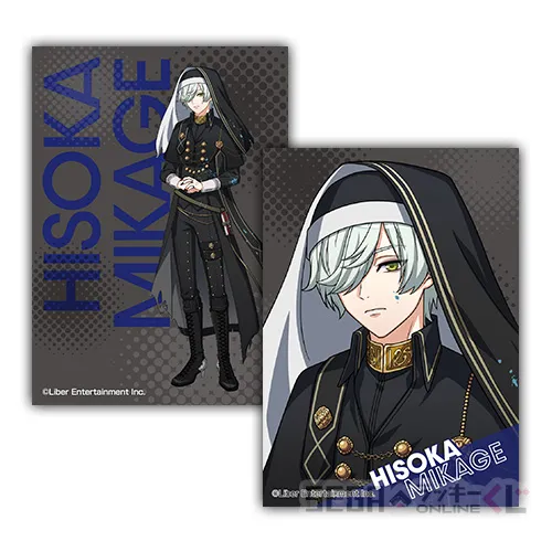 G賞-4 描き下ろしステッカーセット 御影 密 [全長約7cm]