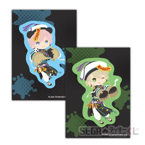 H賞-5 デフォルメステッカーセット 向坂 椋・三好 一成 [全長約7cm]