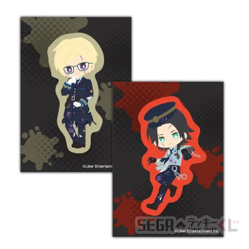 H賞-9 デフォルメステッカーセット 古市 左京・泉田 莇 [全長約7cm]