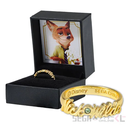 B賞-6 リング ニック・ワイルド [リング:11号、カード:全長約4cm]