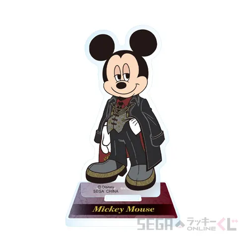 D賞-1 アクリルスタンド ミッキーマウス [全長約7~9.5cm]