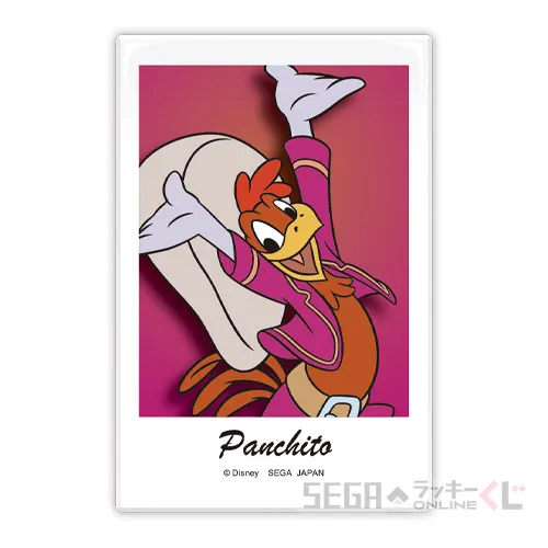 E賞-10 缶バッジ パンチート [全長約8cm]