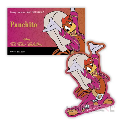 F賞-11 ステッカーセット パンチート [全長約7.5~9cm]