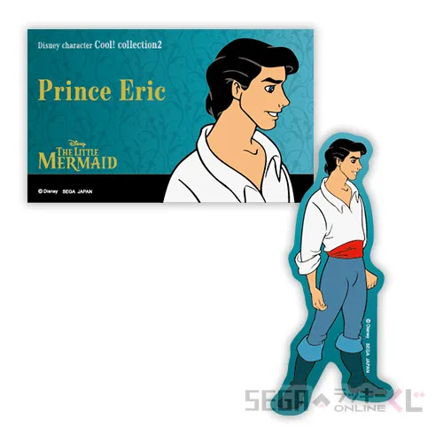 F賞-13 ステッカーセット エリック王子 [全長約7.5~9cm]