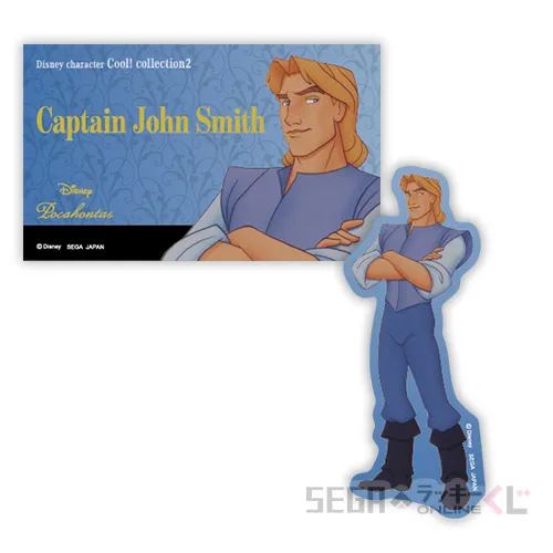 F賞-16 ステッカーセット ジョン・スミス [全長約7.5~9cm]